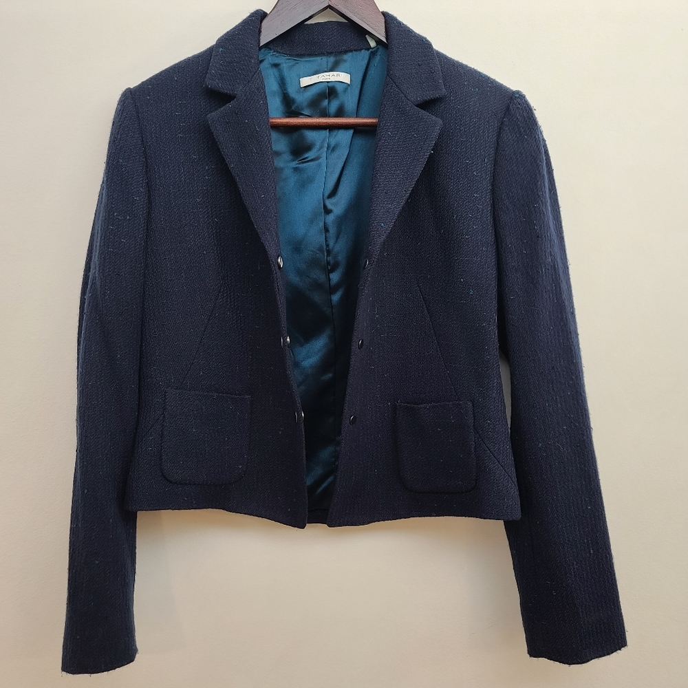 Tahari Navy Blazer